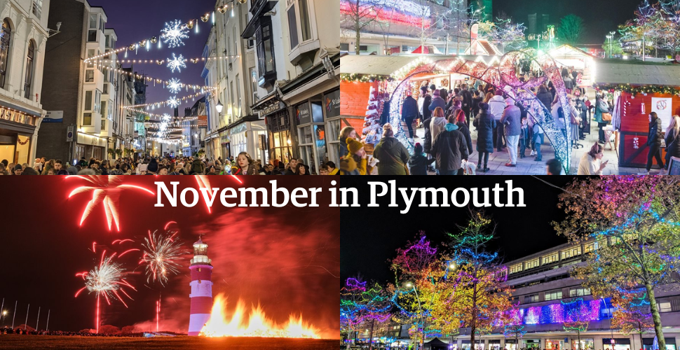 A picture of November events in Plymouth